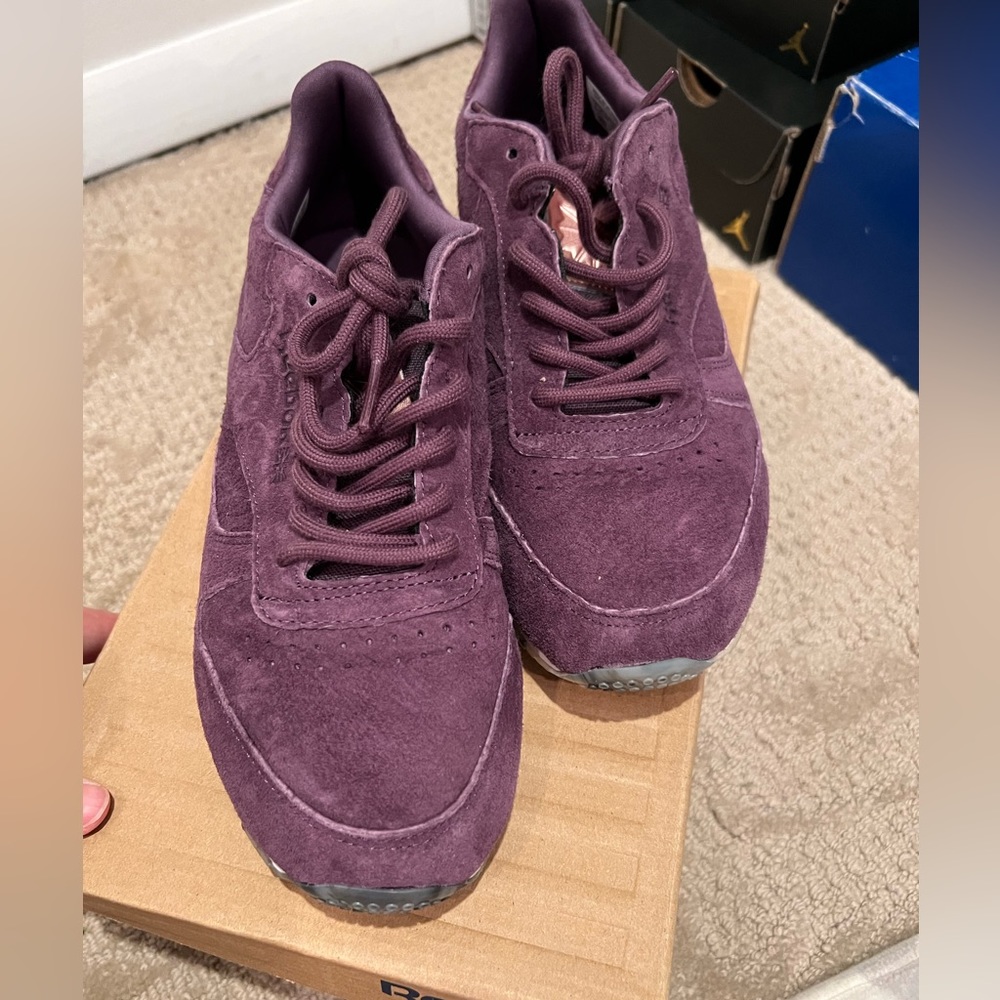 Purple Reeboks - Picture 2 of 4